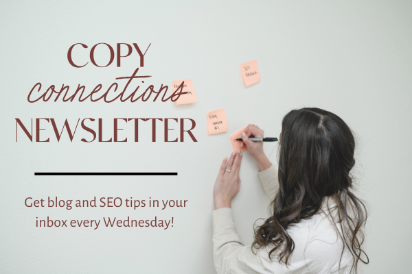 copywriting newsletter for creative entrepreneurs