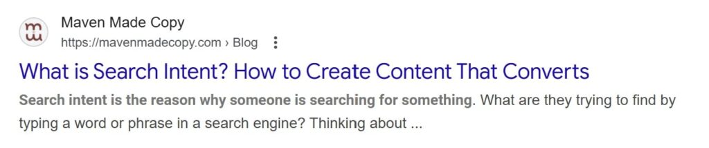 meta description mistake